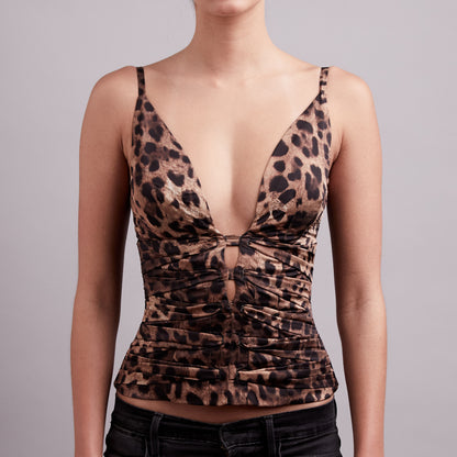 Sharon Leopard Print